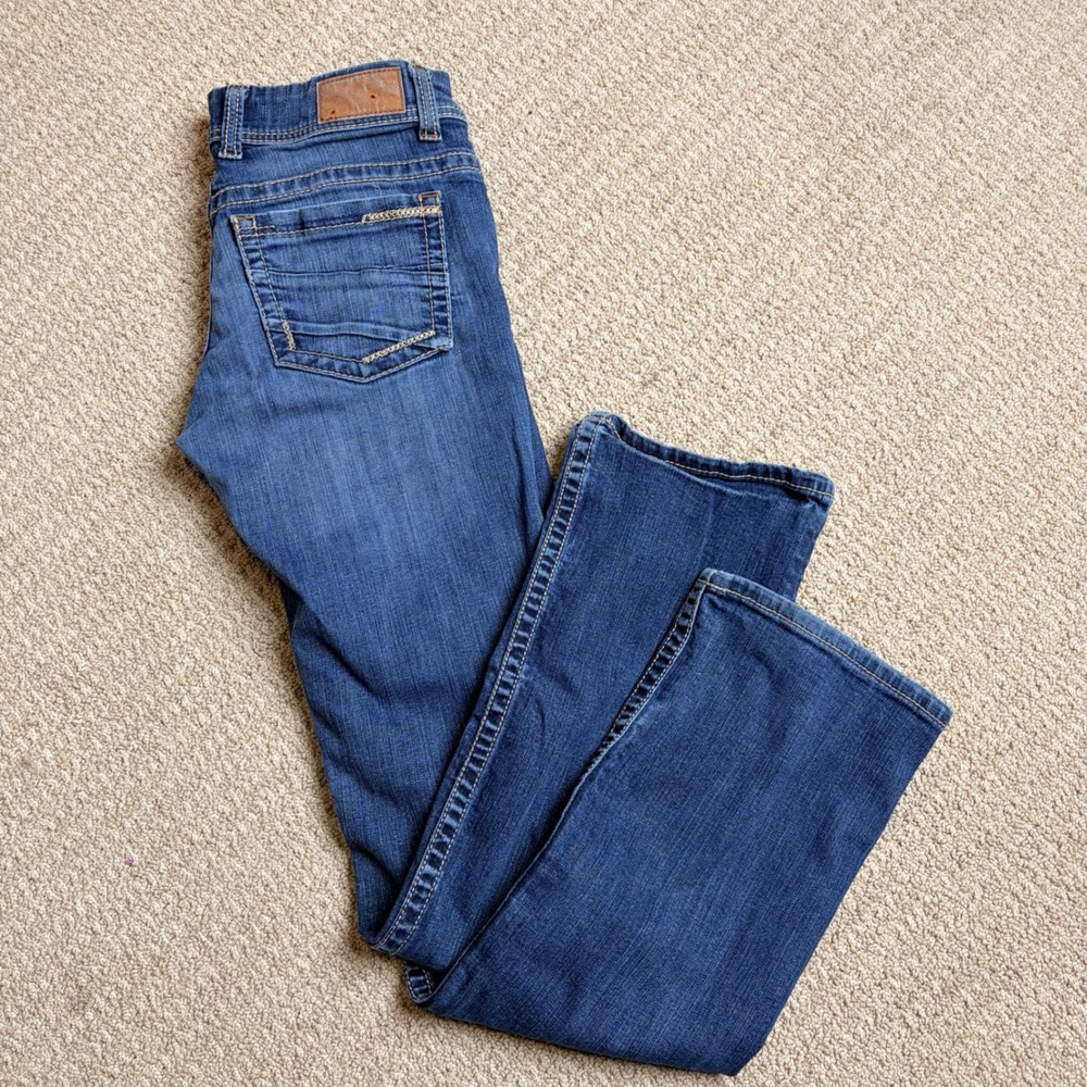 BKE Payton Bootcut Jeans Womens 32x35 Medium Wash Stretch Denim Tall